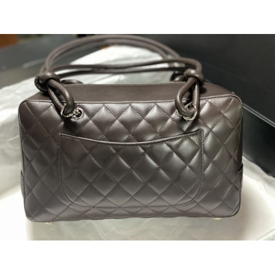 Replica Borsa da bowling Chanel Cambon Ligne Caffè Fallate Online