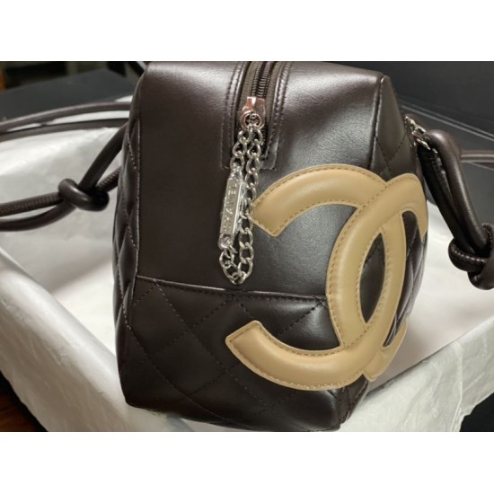 Replica Borsa da bowling Chanel Cambon Ligne Caffè Fallate Online
