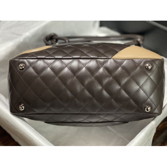 Replica Borsa da bowling Chanel Cambon Ligne Caffè Fallate Online
