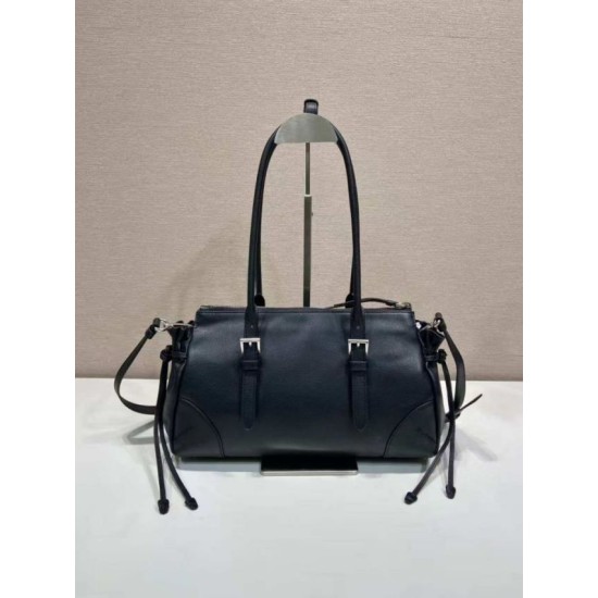 Replica Borsa Prada Bonne con manico superiore 1BG628 Nera Fallate Online