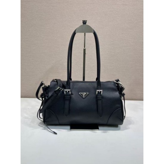 Replica Borsa Prada Bonne con manico superiore 1BG628 Nera Fallate Online