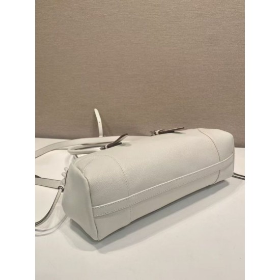 Replica Borsa Prada Bonne con manico superiore 1BG628 Bianco Fallate Online