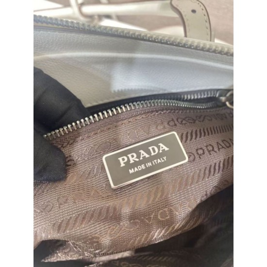 Replica Borsa Prada Bonne con manico superiore 1BG628 Bianco Fallate Online