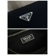 Replica Borsa a tracolla Prada da uomo nylon/saffiano nera Fallate Online