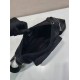 Replica Borsa a tracolla da uomo Prada nylon/saffiano 2VH192 Nero Fallate Online