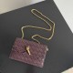 Replica Borsa a tracolla Andiamo di Bottega Veneta su catena Borgogna Fallate Online