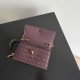 Replica Borsa a tracolla Andiamo di Bottega Veneta su catena Borgogna Fallate Online