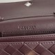 Replica Borsa a tracolla Andiamo di Bottega Veneta su catena Borgogna Fallate Online