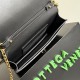 Replica Borsa a tracolla Andiamo di Bottega Veneta su catena Nero Fallate Online