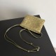 Replica Bottega Veneta Dustbag Intrecciato Scamosciato verde oliva Fallate Online