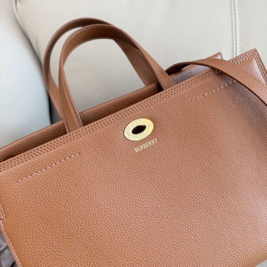 Replica Borsa tote Burberry Cotswolds Borgogna Fallate Online