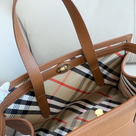 Replica Borsa tote Burberry Cotswolds Borgogna Fallate Online