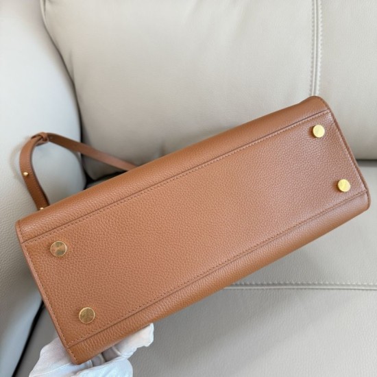 Replica Borsa tote Burberry Cotswolds Borgogna Fallate Online
