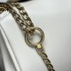Replica Borsa a tracolla Prada Tumulte piccola 1BD395 Bianco Fallate Online