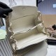 Replica Borsa a tracolla Prada Tumulte piccola 1BD395 Bianco Fallate Online