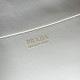 Replica Borsa a tracolla Prada Tumulte piccola 1BD395 Bianco Fallate Online