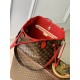 Replica Borsa a tracolla LV Monogram Inside Out Neverfull MM M12708 Rossa Fallate Online