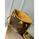 Replica Borsa a tracolla LV Monogram Inside Out Neverfull MM M12708 Giallo Fallate Online