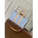 Replica Borsa Louis Vuitton Keepall Bandoulière 45 M25334 Blu cielo Fallate Online