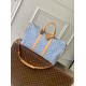 Replica Borsa Louis Vuitton Keepall Bandoulière 45 M25334 Blu cielo Fallate Online