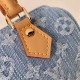 Replica Borsa Louis Vuitton Nano Speedy Denim M11212 blu Fallate Online
