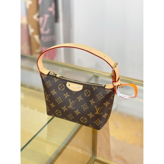 Replica Borsa Louis Vuitton Pochette Hills M27509 Marrone Fallate Online