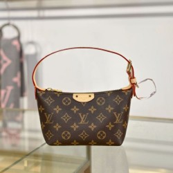 Replica Borsa Louis Vuitton Pochette Hills M27509 Marrone Fallate Online