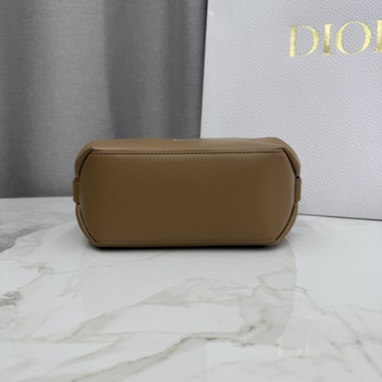 Replica Pochette Dior Bow Marrone False Online