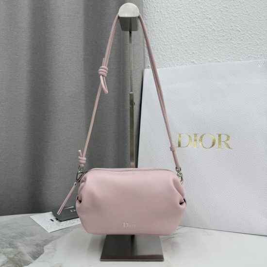 Replica Pochette Dior Bow Rosa False Online