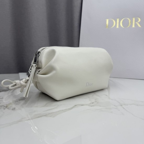 Replica Pochette Dior Bow Bianco False Online