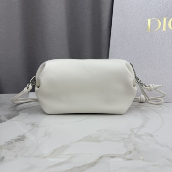 Replica Pochette Dior Bow Bianco False Online