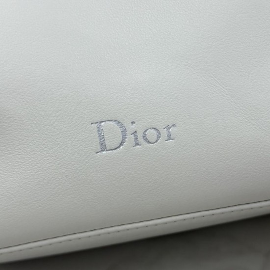 Replica Pochette Dior Bow Bianco False Online