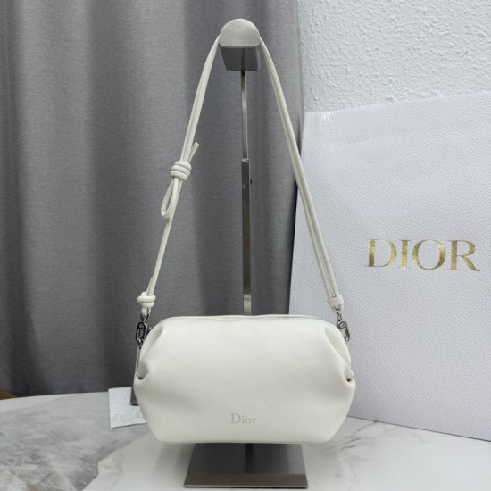 Replica Pochette Dior Bow Bianco False Online