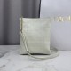 Replica Borsa Dior Trianon con catena agnello piatta Macrocannage Bianco False Online