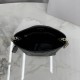 Replica Borsa Dior Trianon con catena agnello piatta Macrocannage Nero False Online