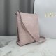 Replica Borsa Dior Trianon con catena agnello piatta Macrocannage Rosa False Online