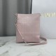 Replica Borsa Dior Trianon con catena agnello piatta Macrocannage Rosa False Online