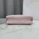 Replica Borse Dior Trianon con catena piatta macrocannage Rosa False Online