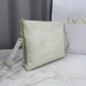 Replica Borse Dior Trianon con catena piatta macrocannage bianca False Online