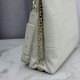 Replica Borse Dior Trianon con catena piatta macrocannage bianca False Online