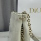 Replica Borse Dior Trianon con catena piatta macrocannage bianca False Online