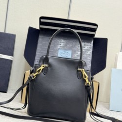 Replica Borse tote mini Prada Carry 1BA496 Nero False Online