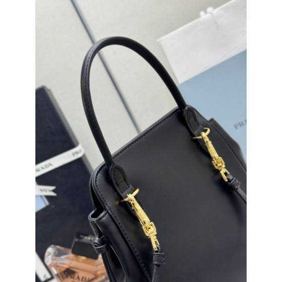 Replica Borse tote mini Prada Carry 1BA496 Nero False Online