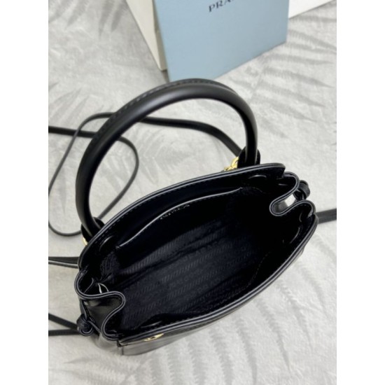 Replica Borse tote mini Prada Carry 1BA496 Nero False Online