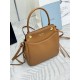 Replica Borse tote mini Prada Carry 1BA496 Marrone False Online