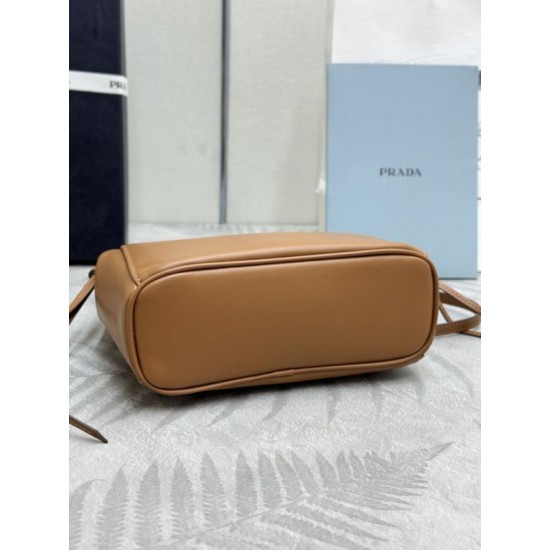 Replica Borse tote mini Prada Carry 1BA496 Marrone False Online