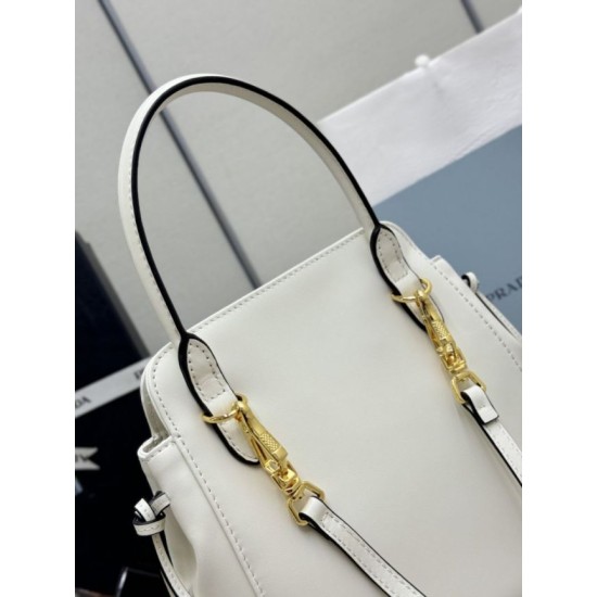 Replica Borse tote mini Prada Carry 1BA496 Bianca False Online