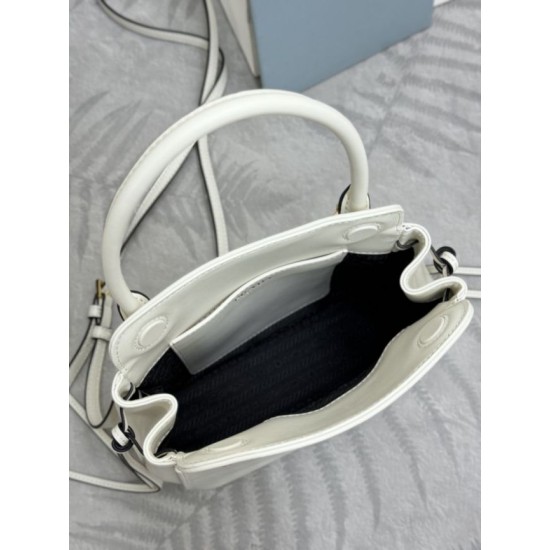 Replica Borse tote mini Prada Carry 1BA496 Bianca False Online