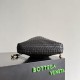 Replica Borse con coulisse Bottega Veneta Intrecciato Nera False Online