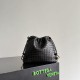 Replica Borse con coulisse Bottega Veneta Intrecciato Nera False Online